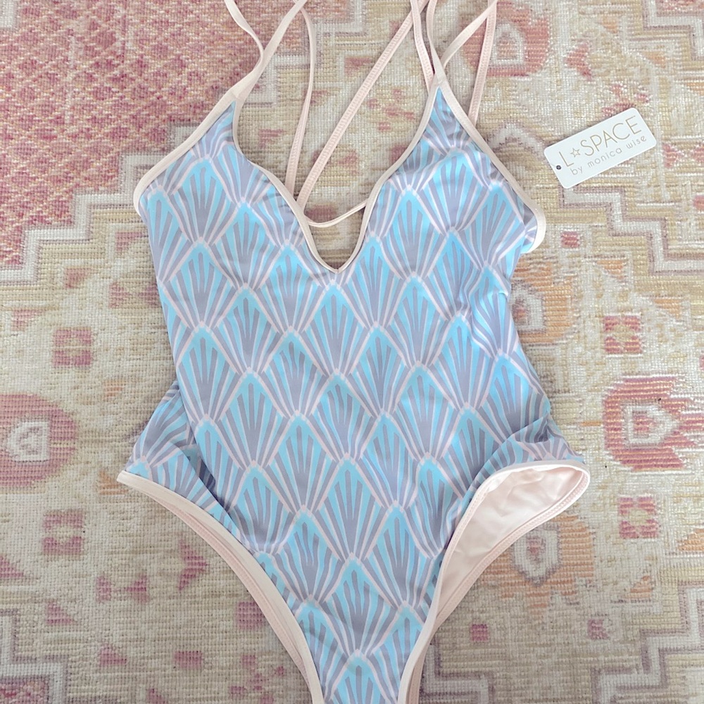 L*Space one piece swimsuit NWT Sz 6 RARE!
